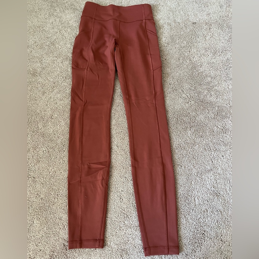 lululemon wunder train leggings with pockets